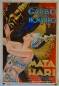 Preview: Mata Hari original release german movie poster concept art